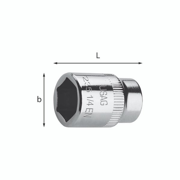 llave de vaso 235 1/4 EN